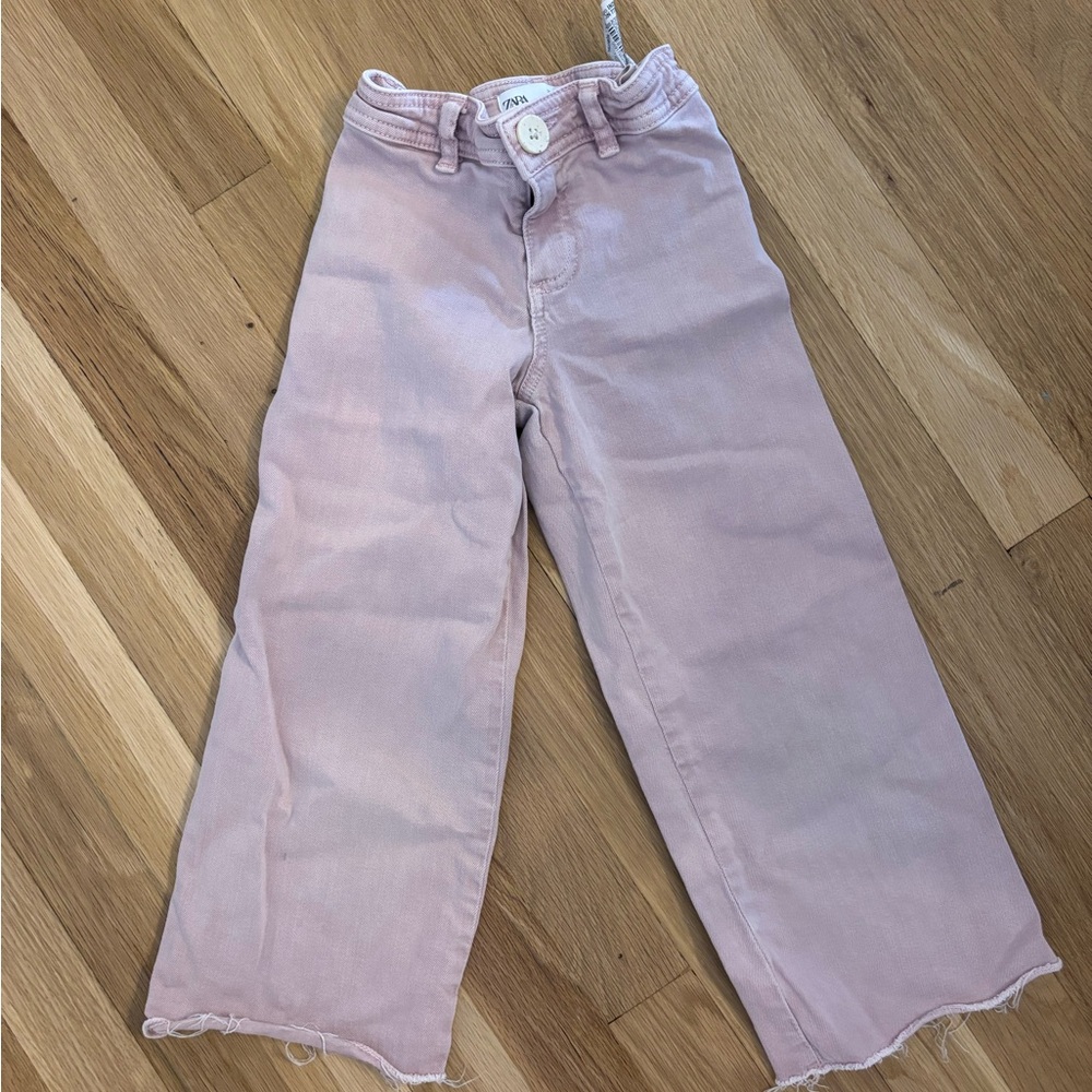 Zara Light Pink Kids' Jeans